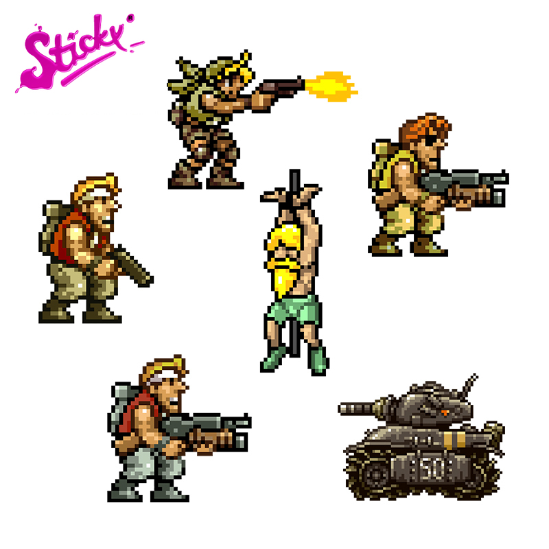 Xbox Laptop Accessories - Sticky Metal Slug Arcade Games Stijl