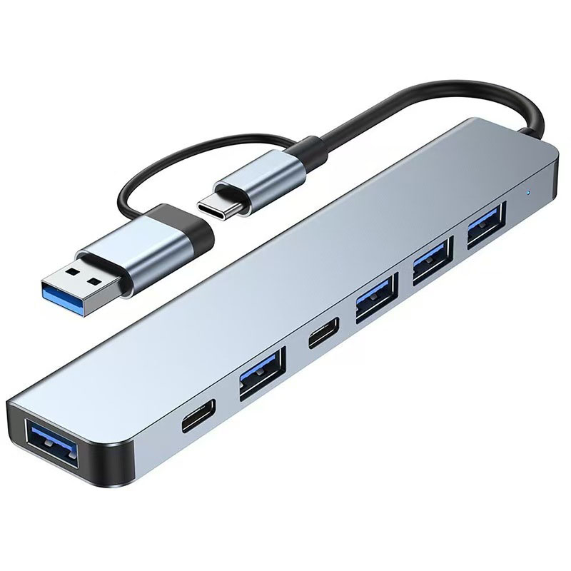 Laptop Accessories Hub - 7 Poorten USB A C Hub
