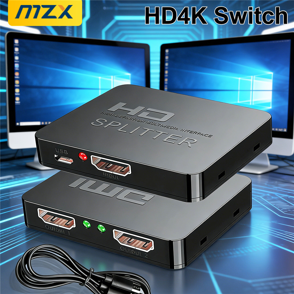 Xbox Laptop Accessories - 1-in-2-Out 4K Switch Video HDMI-compatibele Splitter
