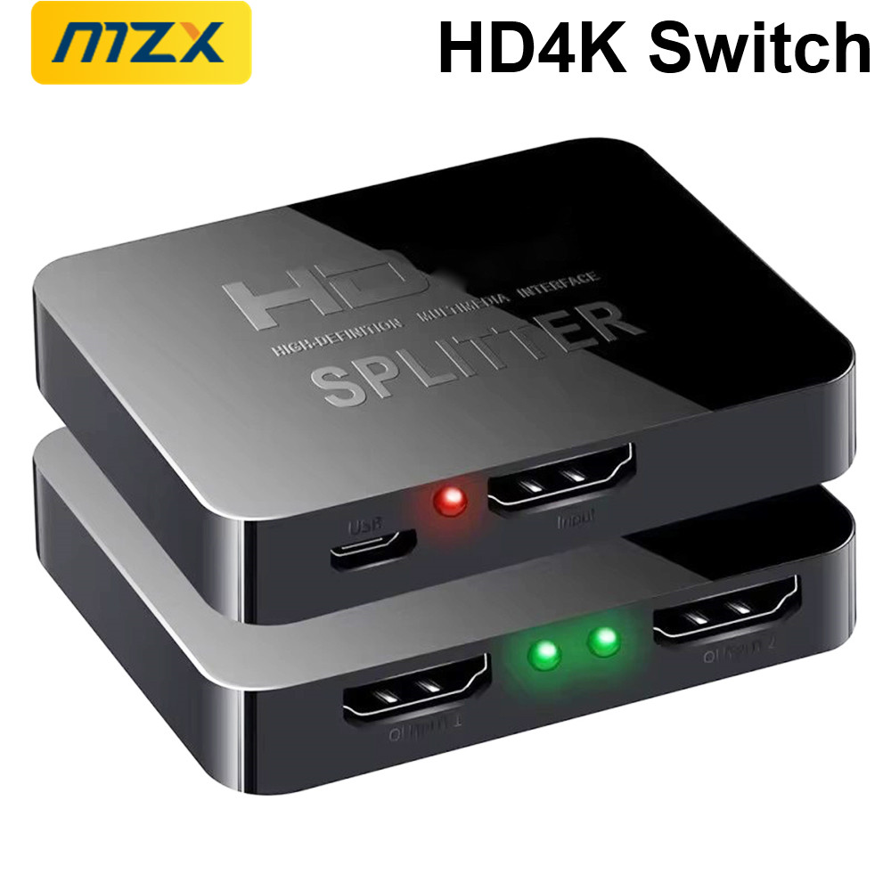 Xbox Laptop Accessories - MZX 4K HDTV Switch 1x2 Splitter
