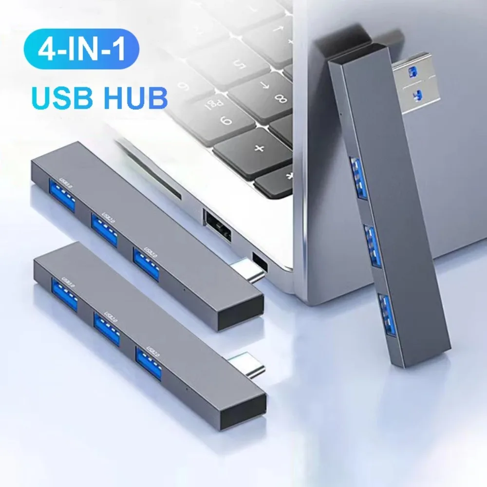 Laptop Accessories Hub - Multi USB Splitter OTG Adapter USB