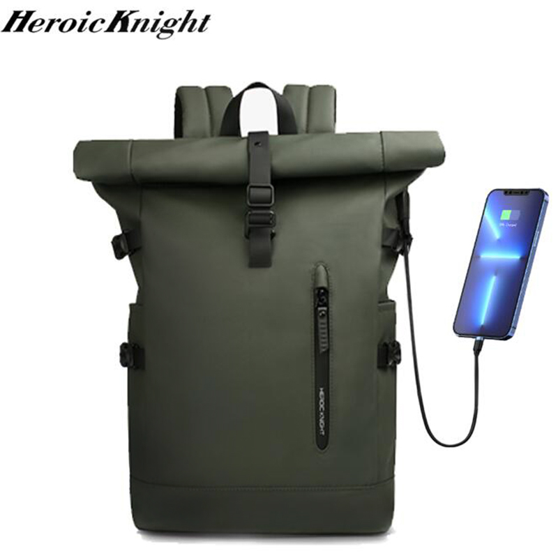 Laptop Bag Waterproof - Heroic Knight Herenrugzak Buiten Reizen Oprollen