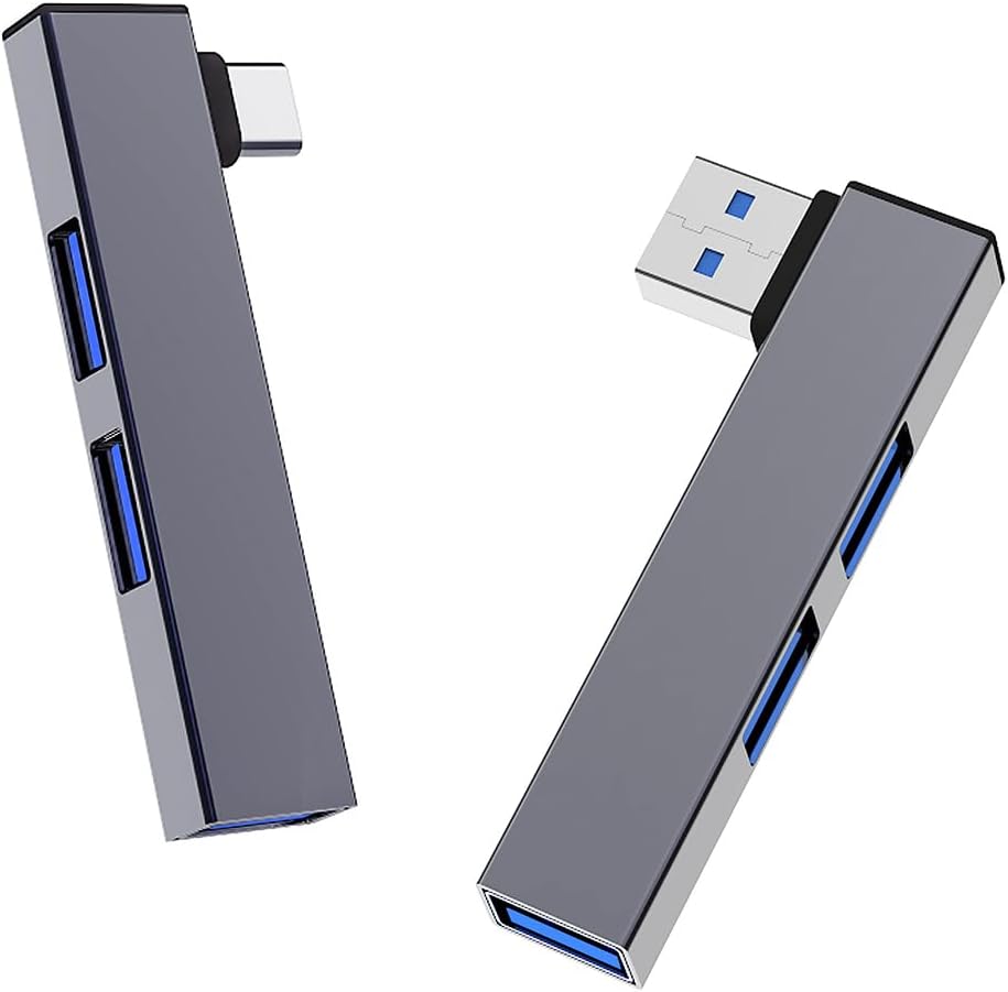 Mac Laptop Accessories - USB-C Hub 3.0 Type-C 3.1 3-poorts