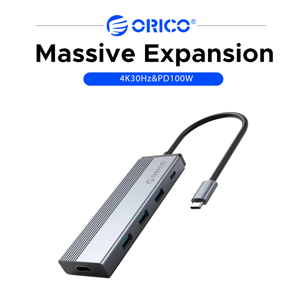 ORICO 5-in-1 USB-C Hub Multipo - Laptop Accessories Hub recensie en prijs