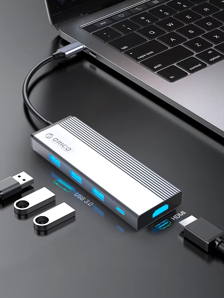 ORICO 5-in-1 USB-C Hub Multipo - Laptop Accessories Hub recensie en prijs