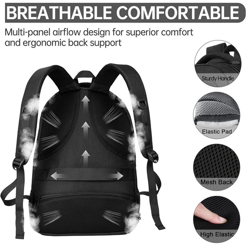 Grote reislaptoprugzak, zakeli - Laptop Bag Waterproof recensie en prijs
