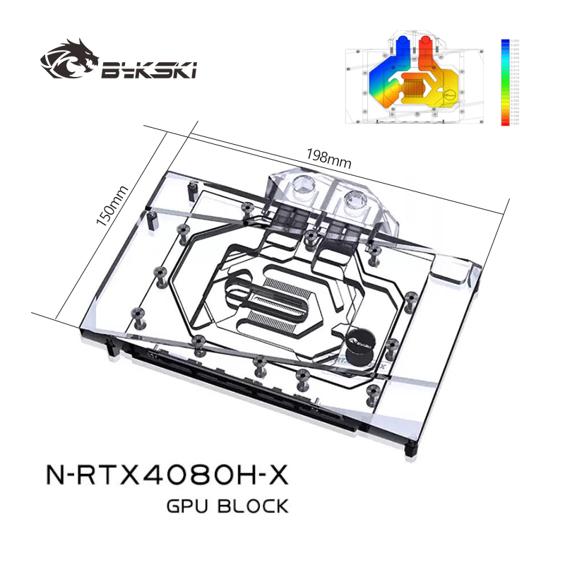 Bykski GPU-waterblok voor NVID - Nvidia Vga Rtx 4080 recensie en prijs