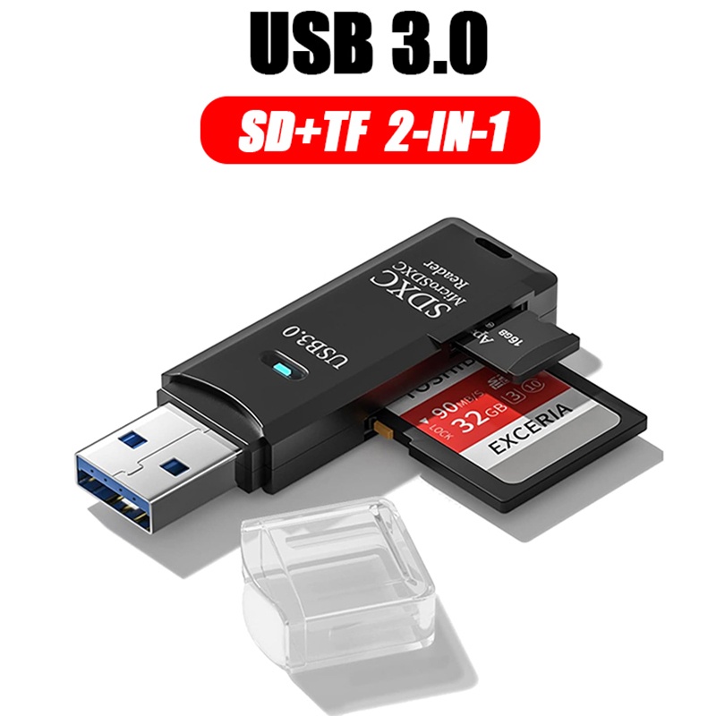 2-in-1 USB 3.0 kaartlezer, dra - Laptop Accessories For Programmers recensie en prijs