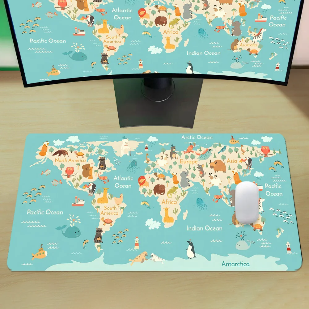 Wereldkaart Gaming Muismat Ani - Laptop Accessories Design recensie en prijs