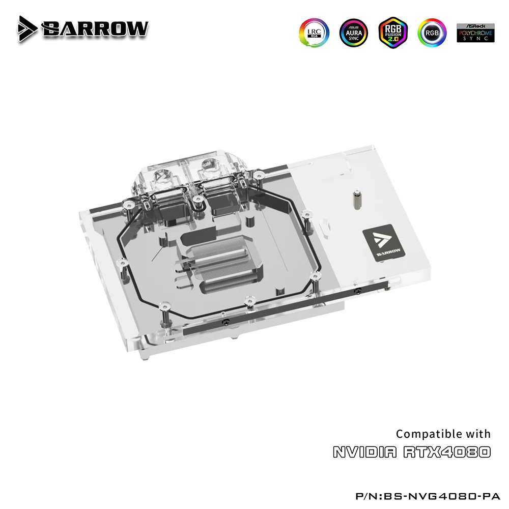 Barrow GPU-waterblok voor NVID - Nvidia Vga Rtx 4080 recensie en prijs
