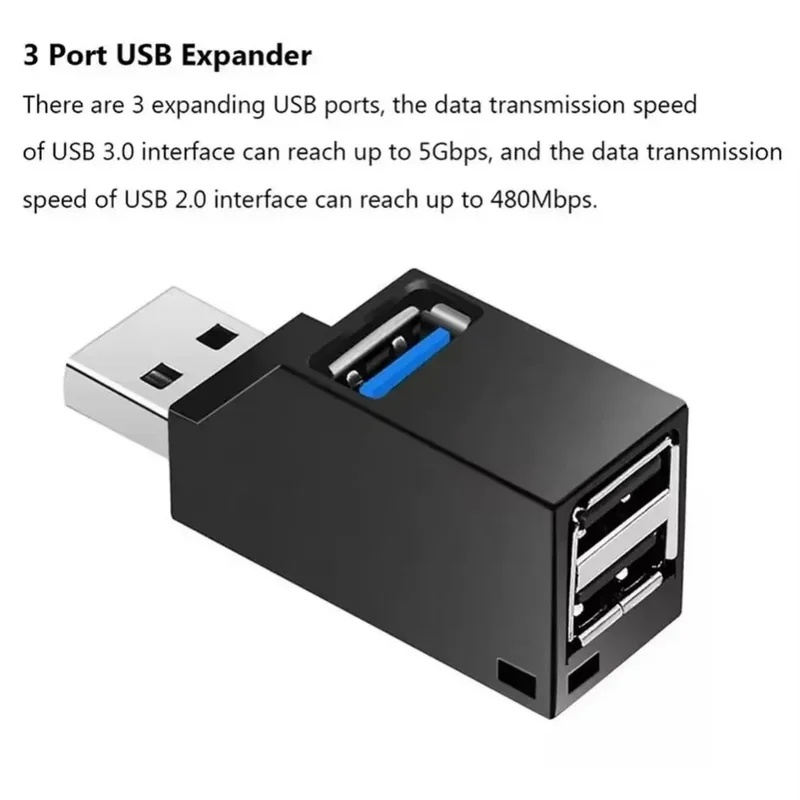 USB 3.0 2.0 Draaibare 3-poorte - Laptop Accessories Hub recensie en prijs