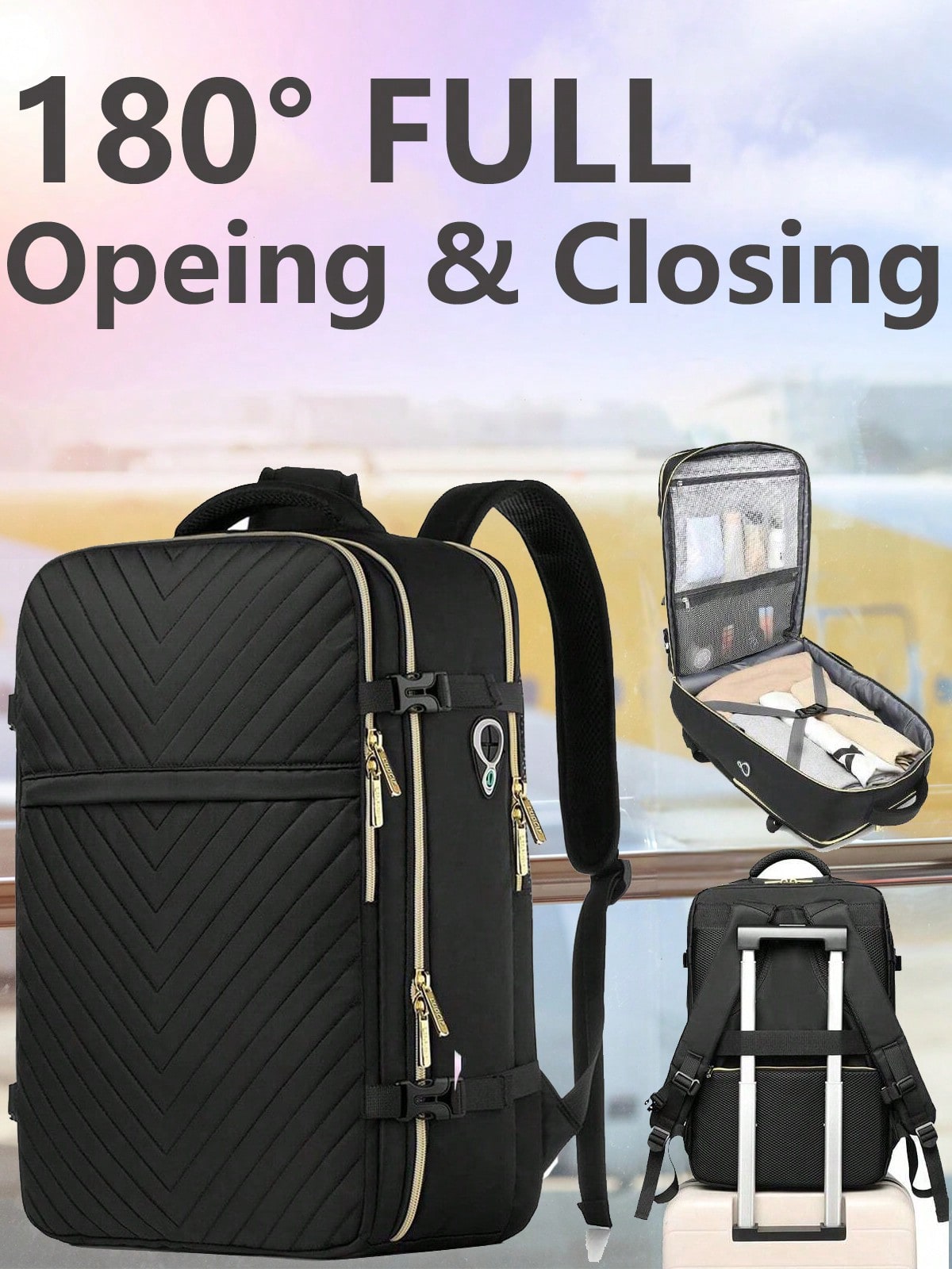 Grote handbagage reisrugzak -  - Laptop Bag Waterproof recensie en prijs