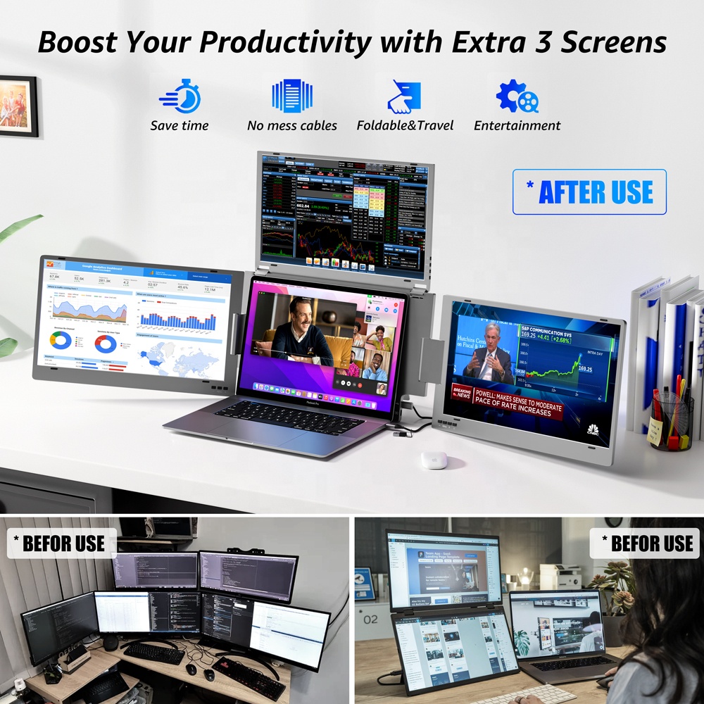 15,6-inch laptop-extendermonit - Monitor Portable Usb recensie en prijs