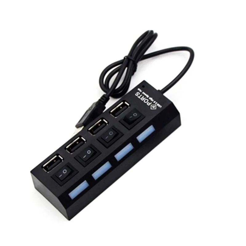 4-poorts USB 2.0 hub-uitbreidi - Laptop Accessories Hub recensie en prijs