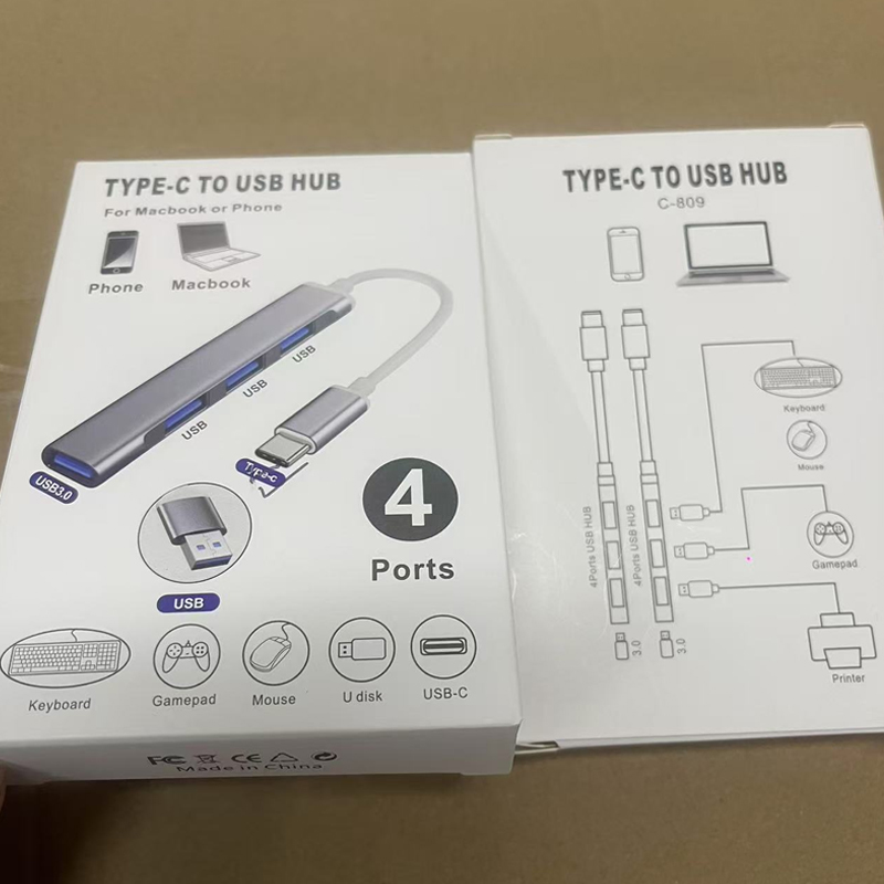 4-in-1 aluminium multi-splitte - Laptop Accessories Hub recensie en prijs
