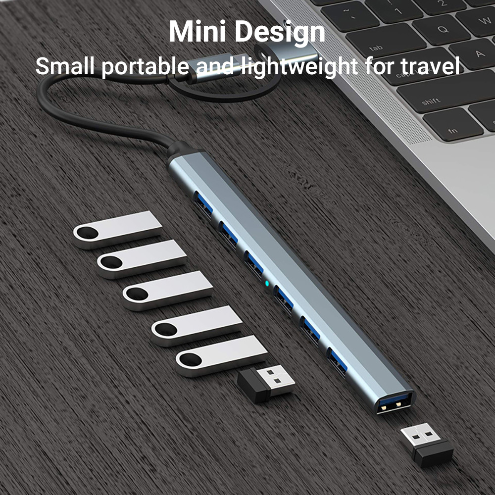 7-in-1 Dual-Head USB-C&USB Doc - Laptop Accessories You Need recensie en prijs