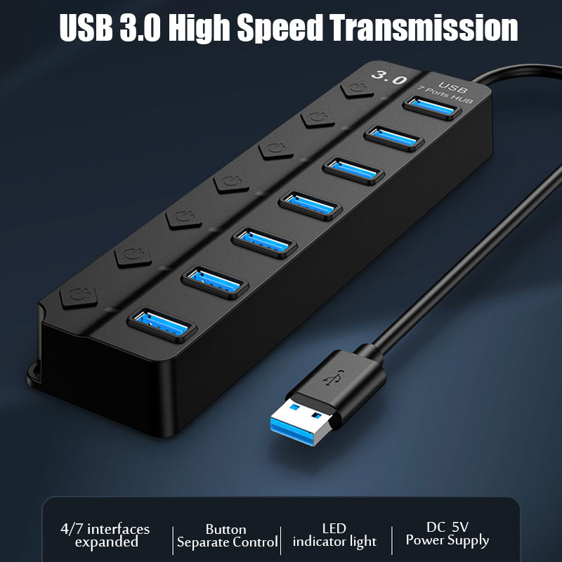 USB 3.0 Power Adapter 4/7-poor - Laptop Accessories Hub recensie en prijs