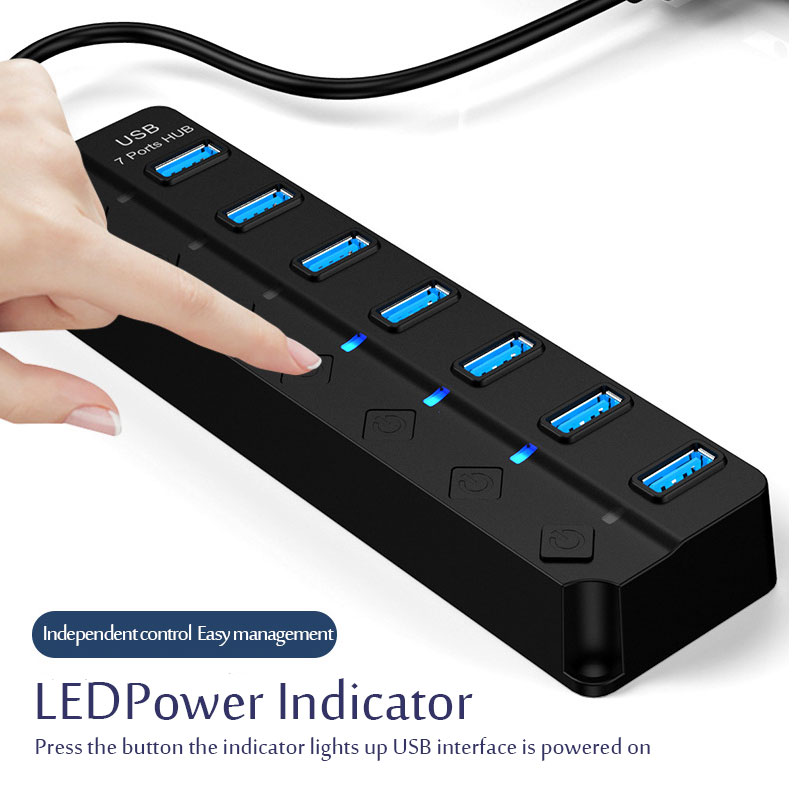 USB 3.0 Power Adapter 4/7-poor - Laptop Accessories Hub recensie en prijs