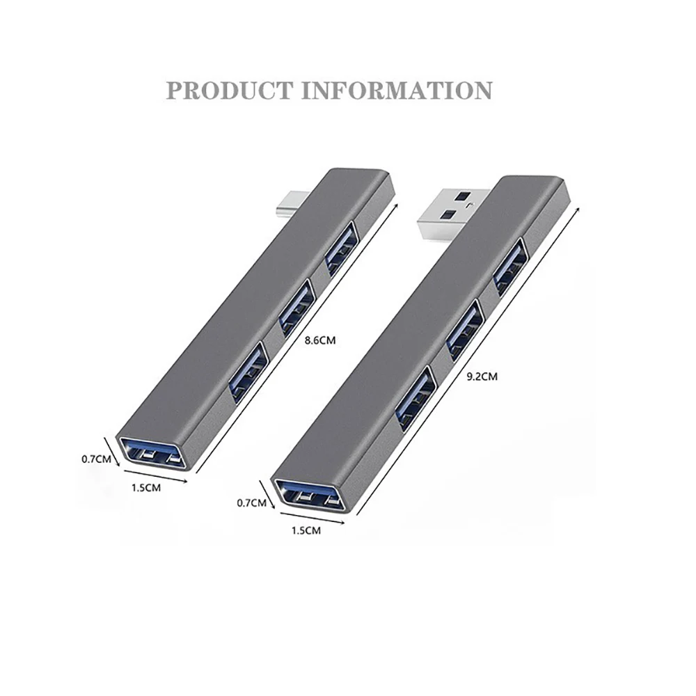 Multi USB Splitter OTG Adapter - Laptop Accessories Hub recensie en prijs