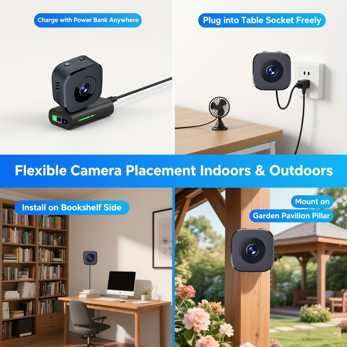 1080P HD Mini WiFi Camera Indo - Monitor Portable Usb recensie en prijs