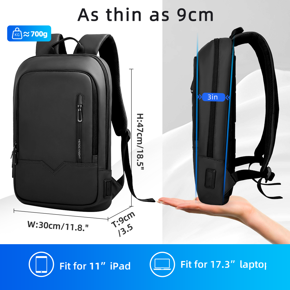 HK Slanke zakelijke rugzak voo - Laptop Bag Waterproof recensie en prijs