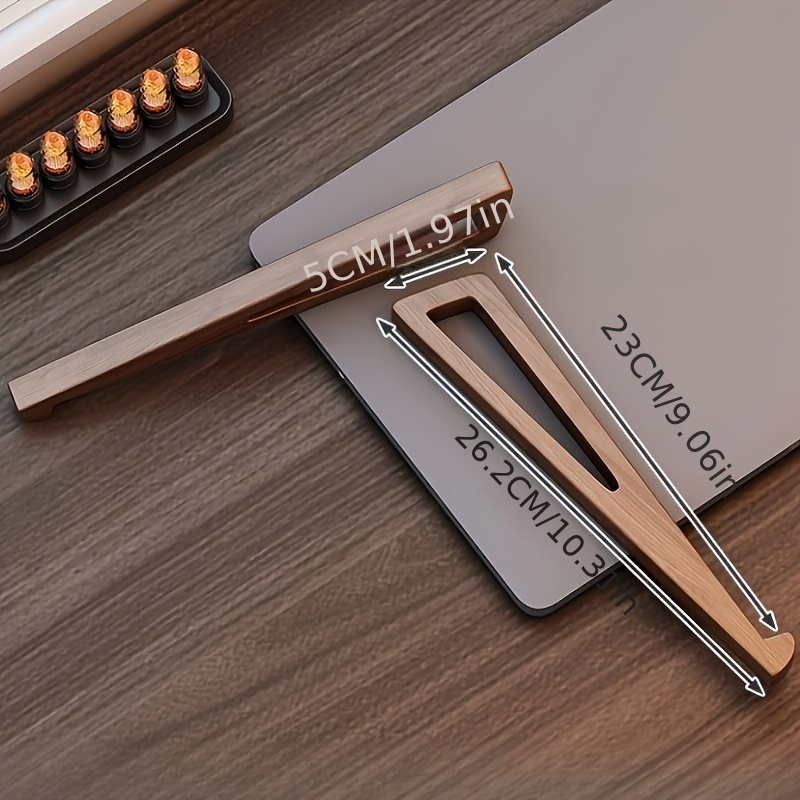 Draagbare opvouwbare houten la - Laptop Accessories Design recensie en prijs