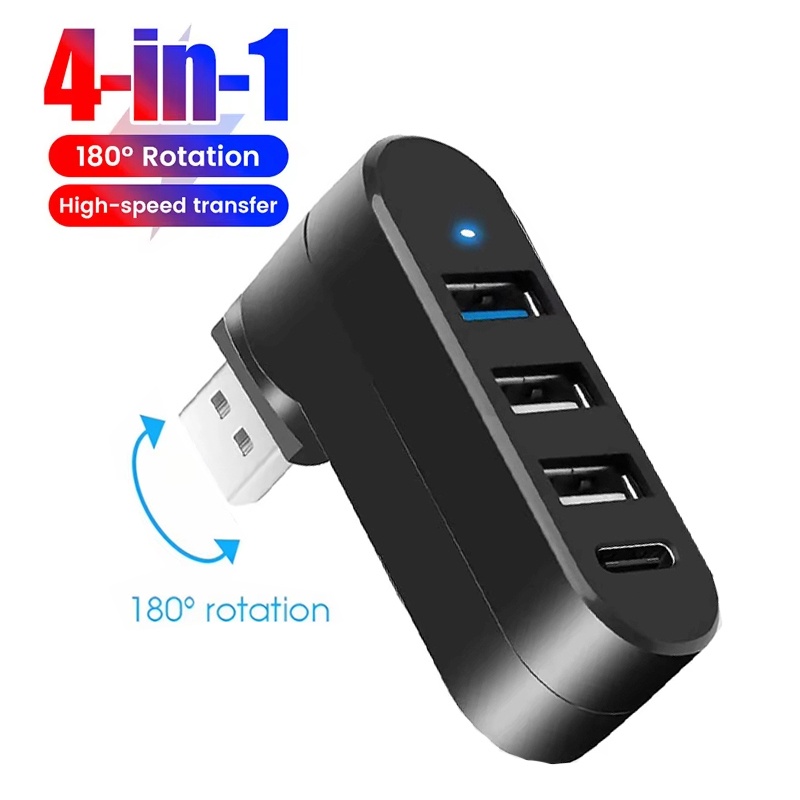 4-poorts Multi USB 2.0 HUB Min - Laptop Accessories Hub recensie en prijs