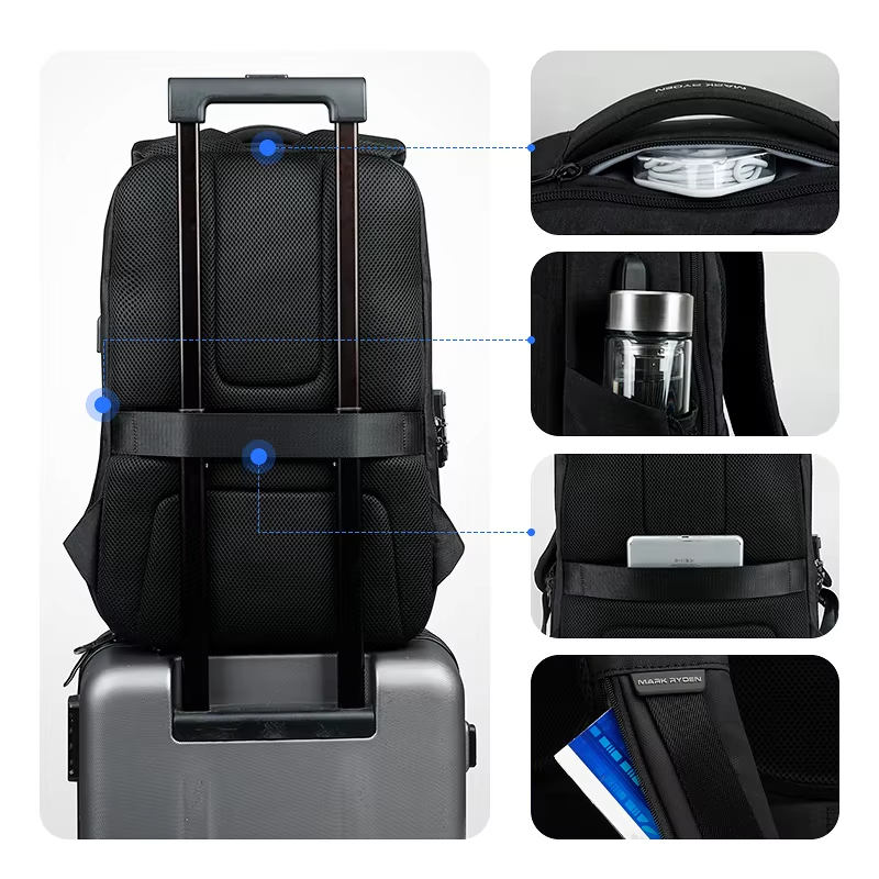 Mark Ryden Herenrugzak Zakelij - Laptop Bag Waterproof recensie en prijs