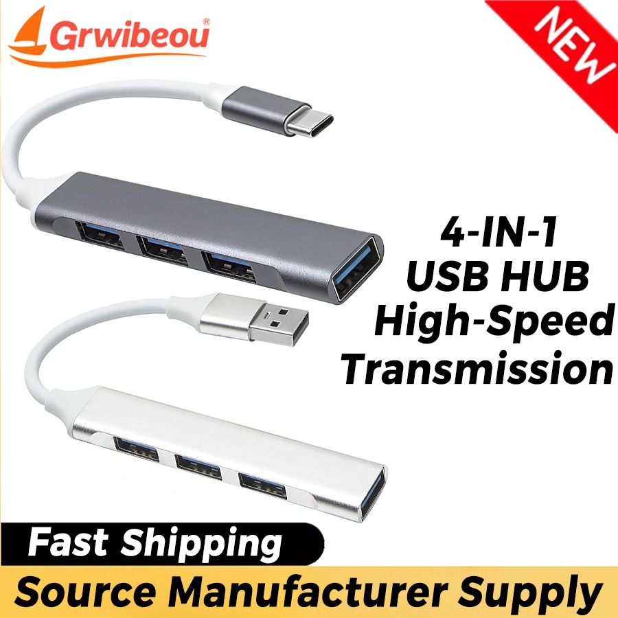 4-in-1 USB HUB USB-C HUB 4 poo - Mac Laptop Accessories recensie en prijs