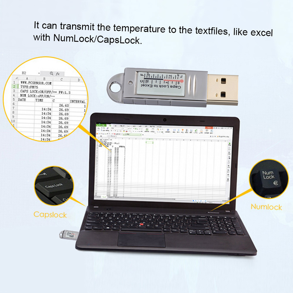 PCsensor USB-thermometer Hygro - Monitor Portable Usb recensie en prijs