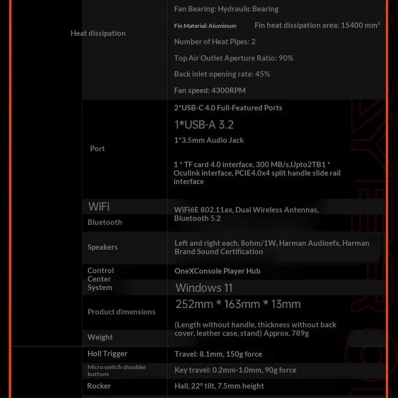 Onexplayer X1 Pro AMD A1 9 HX  - Xbox Laptop Accessories recensie en prijs