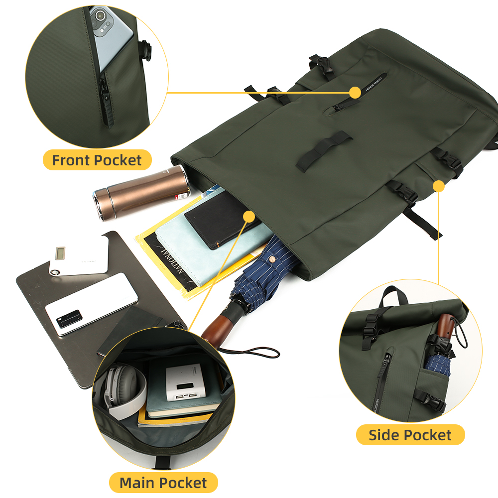 Heroic Knight Herenrugzak Buit - Laptop Bag Waterproof recensie en prijs