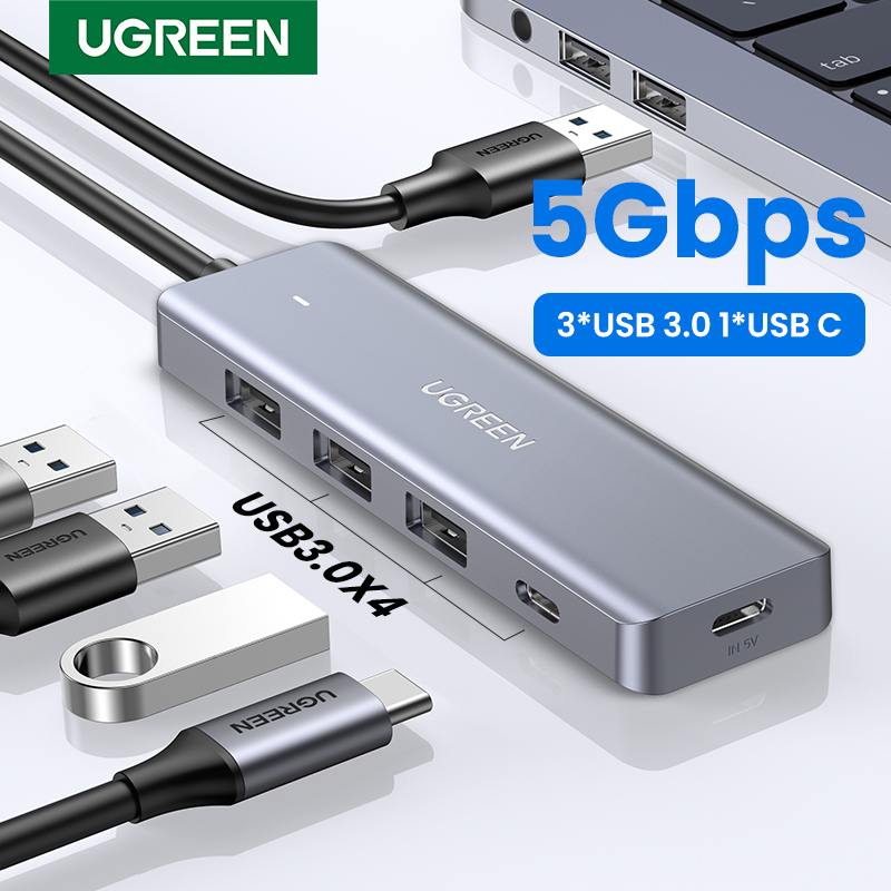 UGREEN USB HUB 4-poorts USB-A- - Xbox Laptop Accessories recensie en prijs