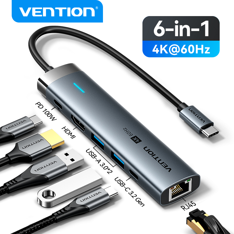 Ventie USB C HUB Type C naar H - Mac Laptop Accessories recensie en prijs