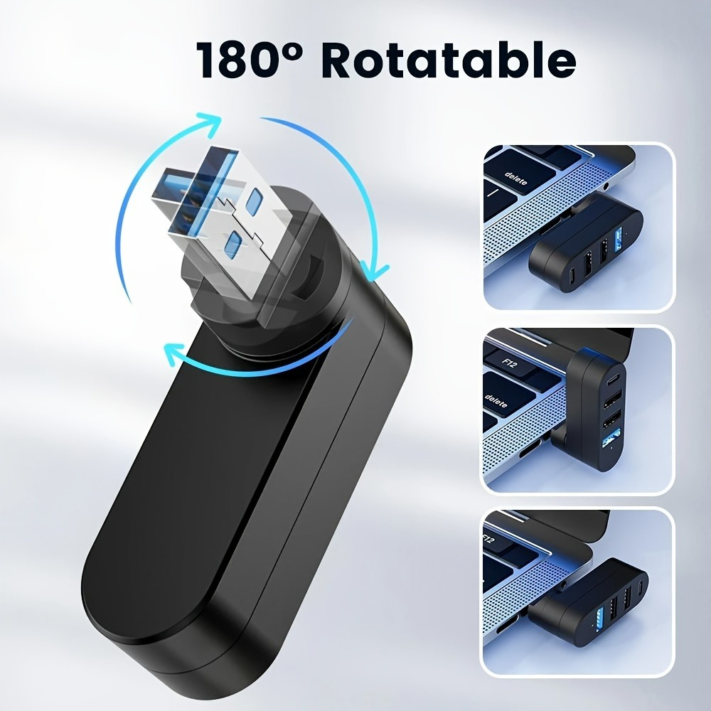 Mini Splitter 4 Poorten USB Hu - Laptop Accessories For Programmers recensie en prijs