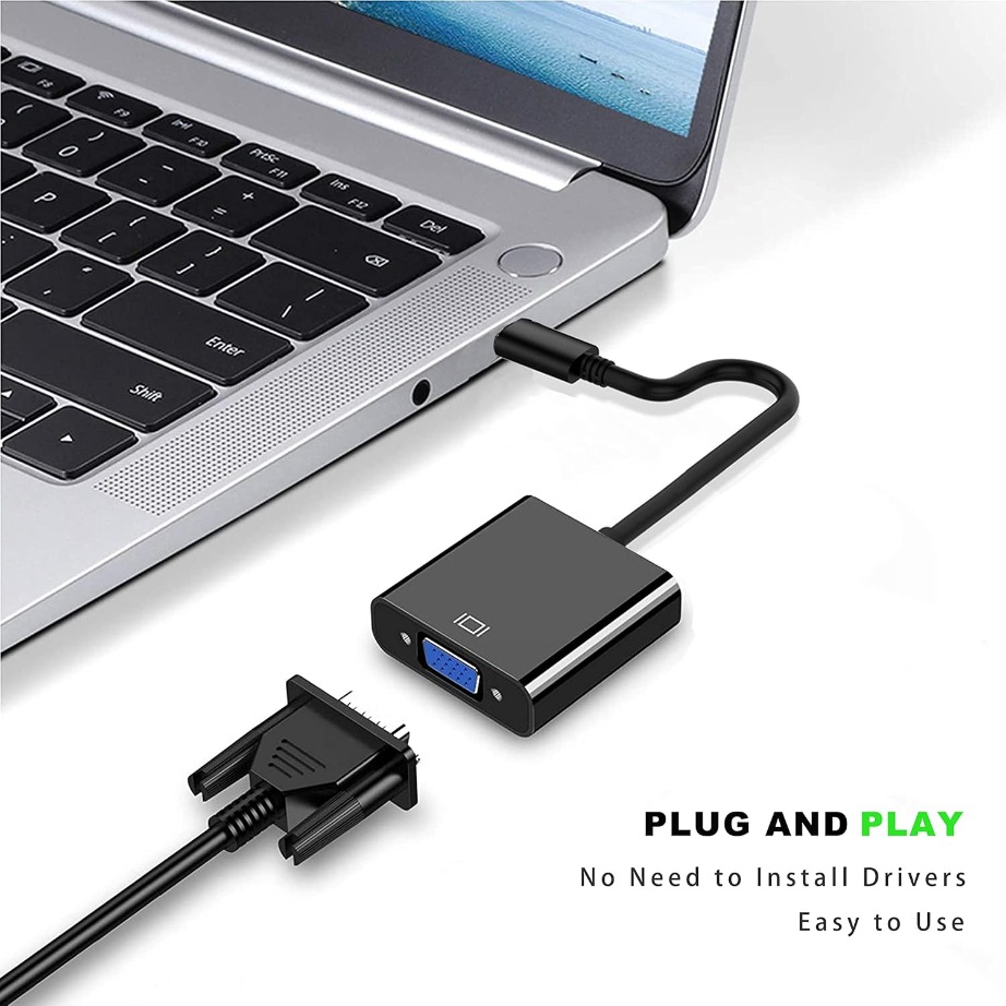 TABLLYUGE USB C naar VGA Adatp - Monitor Portable Usb recensie en prijs